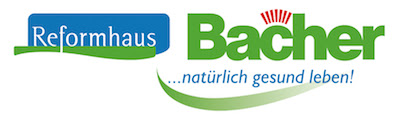 Reformhaus Bacher logo – Germany’s leading health food and organic retail chain; company sold to AUCTUS private equity in an M&A transaction advised by ABACUS Corporate Finance.