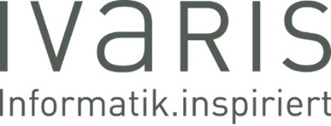 IVARIS logo – Swiss provider of software for education, sold as part of a succession solution to GRÜN Software Group GmbH in an M&A transaction advised by ABACUS Corporate Finance.