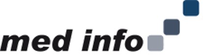 med info logo – provider of information management solutions in the health sector, 50% stake sold to GRÜN Software Group GmbH in an M&A transaction advised by ABACUS Corporate Finance.