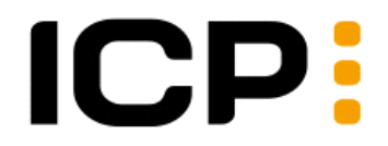 Logo ICP, einer der führenden deutschen Anbieter prepaidbasierter Zahlungssysteme in der Branche Zahlungsverkehr und Payment, Verkäufer an die ICP Acquisition GmbH, Referenztransaktion mit ABACUS Corporate Finance