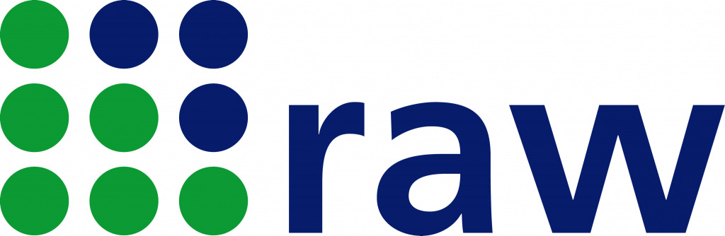 Logo raw Rechen-Anlage West GmbH, führendes Software- und Serviceunternehmen für Verbundgruppen im Handel, Verkäufer im Rahmen einer unternehmerischen Nachfolge an die GRÜN Software Group GmbH, Transaktion mit ABACUS Corporate Finance