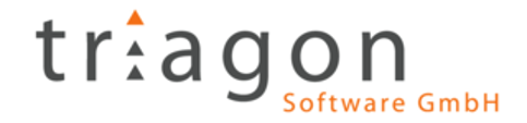 Logo triagon Software GmbH, Softwareanbieter für Medien- und Verlagskunden, Verkäufer im Rahmen einer Nachfolgeregelung an GRÜN NTX / GRÜN Software Group, Transaktion mit ABACUS Corporate Finance
